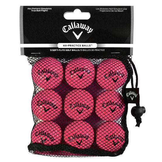 Pelota Callaway Practice Soft Flight Balls 9 Pack