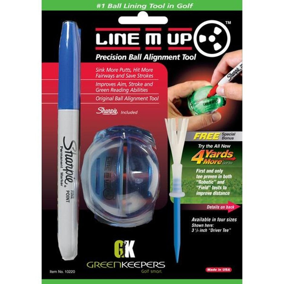 Marcador de Pelota Line M Up Pro Ball Marker Blister pack