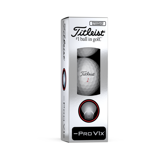 Pelota Titleist Pro V1X Dash Enhanced Alignment