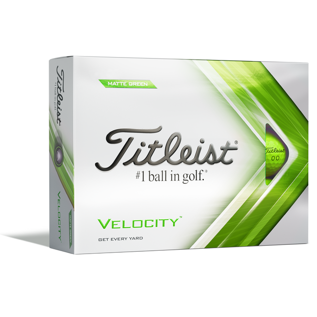 Pelota Titleist Velocity Green