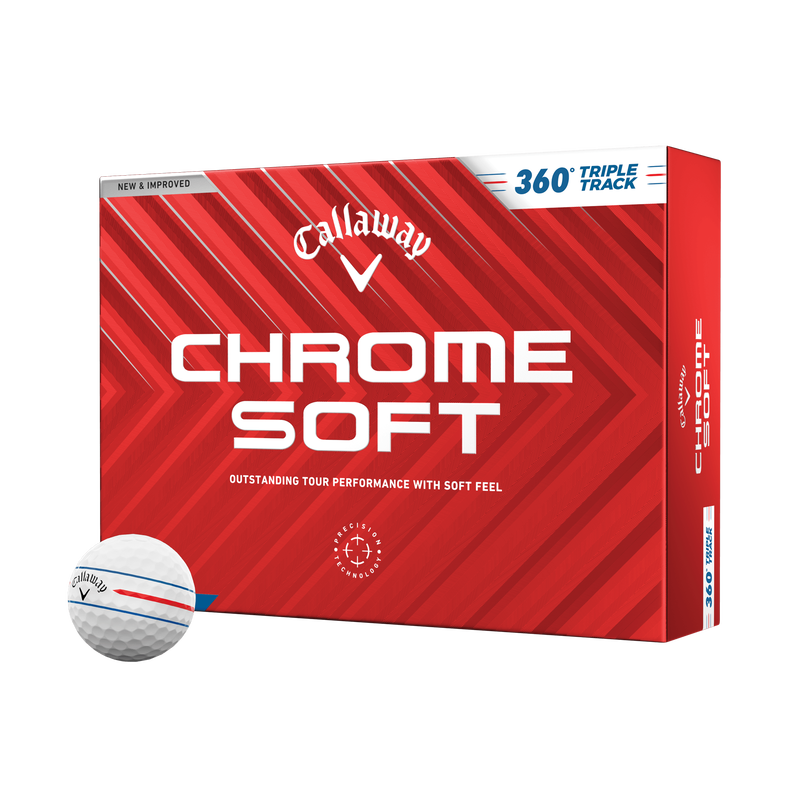 Pelota Callaway Chrome Soft 360 Triple Track 24