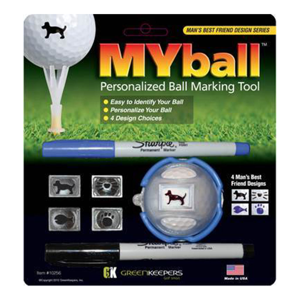 Marcador de Pelota Line M Up My Ball Man&#39;s Best Friend Series