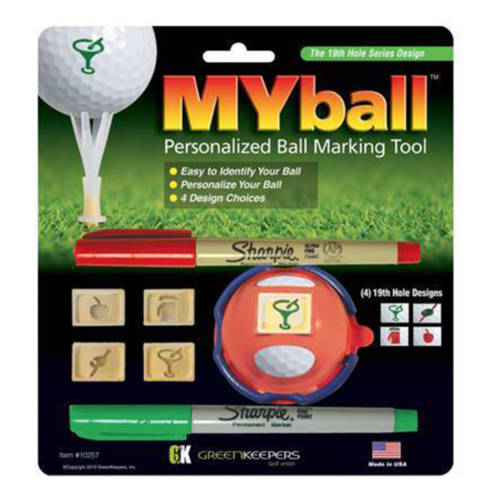 Marcador de Pelota Line M Up My Ball 19th Hole Series