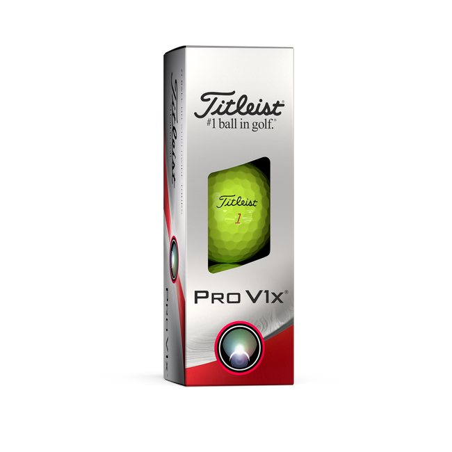 Pelota Titleist Pro V1X Yellow