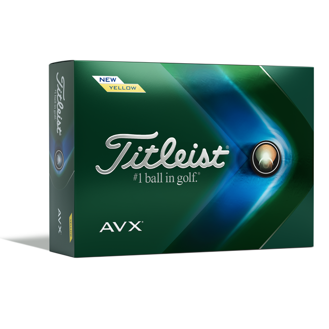 Pelota Titleist AVX Yellow