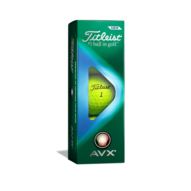 Pelota Titleist AVX Yellow