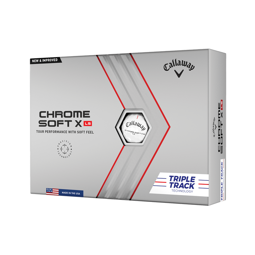 Pelota Callaway Chrome Soft X LS Triple Track